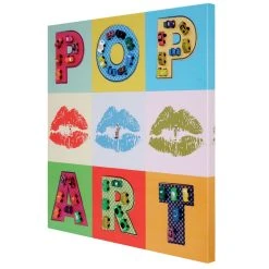 Mendler Tableau Pop Art En 3D Voitures / Toile De Décoration Murale XL ~ 60x6... -Dekliktableau Magasin 44729 2