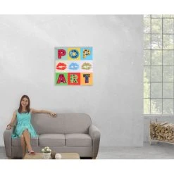 Mendler Tableau Pop Art En 3D Voitures / Toile De Décoration Murale XL ~ 60x6... -Dekliktableau Magasin 44729 4