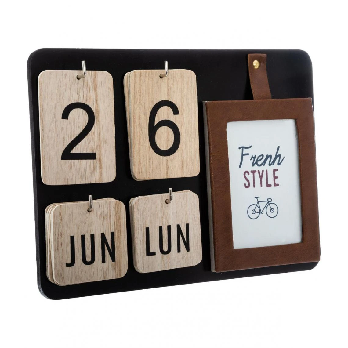 Atmosphera, Createur D'Interieur Atmosphera - Calendrier Perpétuel La French Touch En Bois 1 Atmosphera, Createur D'Interieur Atmosphera - Calendrier Perpétuel La French Touch En Bois