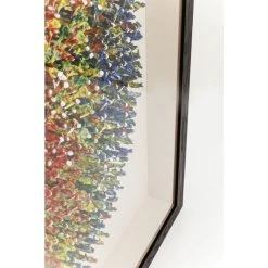 Karedesign Tableau 3D Colour Explosion 120x120cm Kare Design -Dekliktableau Magasin cadre decoratif colour explosion 120x120cm 2