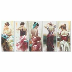 Cadre DKD Home Decor Femme (40 X 2,5 X 100 Cm) (5 Unités)