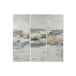 Cadre DKD Home Decor Toile Abstrait Moderne (50 X 4 X 150 Cm)