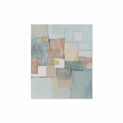 Cadre DKD Home Decor Toile Abstrait Moderne (80 X 4 X 100 Cm)