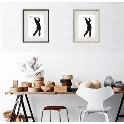 Shot Cadre Photo "Golf Finish" 30x40cm Avec Passe Partout Tableau Bois Verr... -Dekliktableau Magasin cadre photo golf finish 30x40cm avec passe partout tableau bois verre noir 8539099 21717235 1140x1140