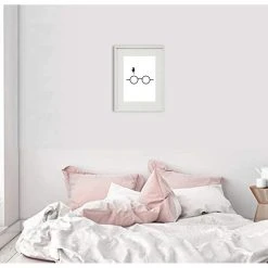 Shot Cadre Photo "Harry Potter" 30x40cm Avec Passe Partout Tableau Bois Ver...