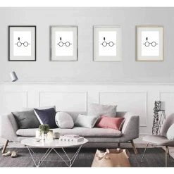 Shot Cadre Photo "Harry Potter" 30x40cm Avec Passe Partout Tableau Bois Ver... -Dekliktableau Magasin cadre photo harry potter 30x40cm avec passe partout tableau bois verre blanc 7688762 19393660 1200x1200