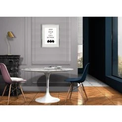 Shot Cadre Photo "Keep Calm And Call Batman" 30x40cm Avec Passe Partout Tab...