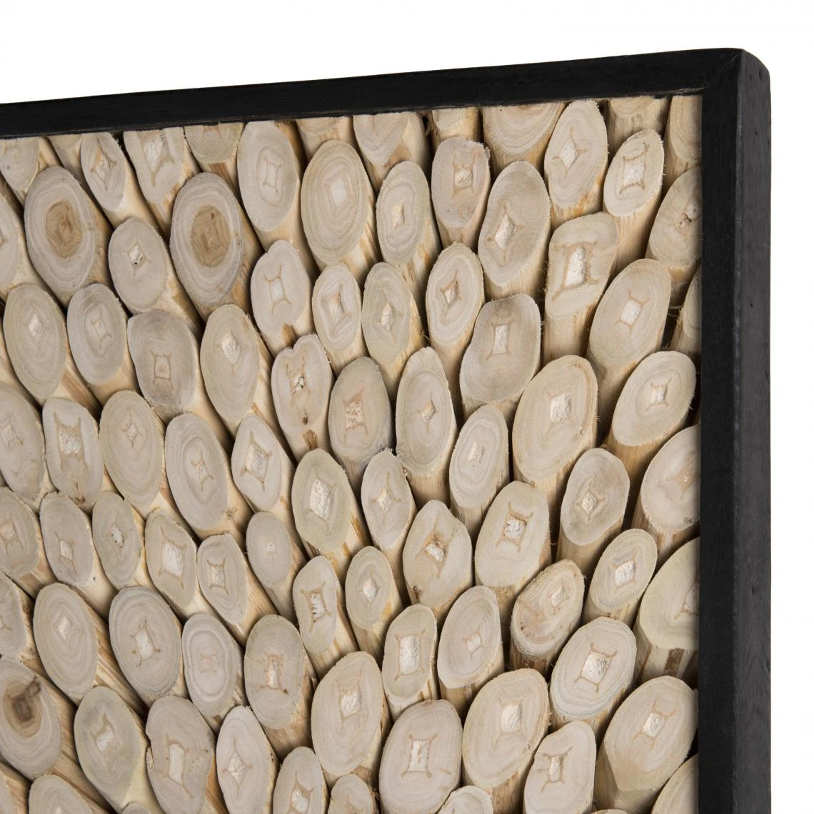 MACABANE Décoration Murale Rectangulaire 100x40cm Bois Branches Teck Nature Pa... 3 MACABANE Décoration Murale Rectangulaire 100x40cm Bois Branches Teck Nature Pa... – Image 3