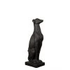 Chehoma Figurine De Chien Noir Assis