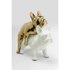 Dekliktableau Magasin -Dekliktableau Magasin figurine decorative chiens blanc et dore kody design 1195825 1 1140x1140