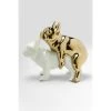Kare Design Figurine Décorative Chiens Blanc Et Doré KODY