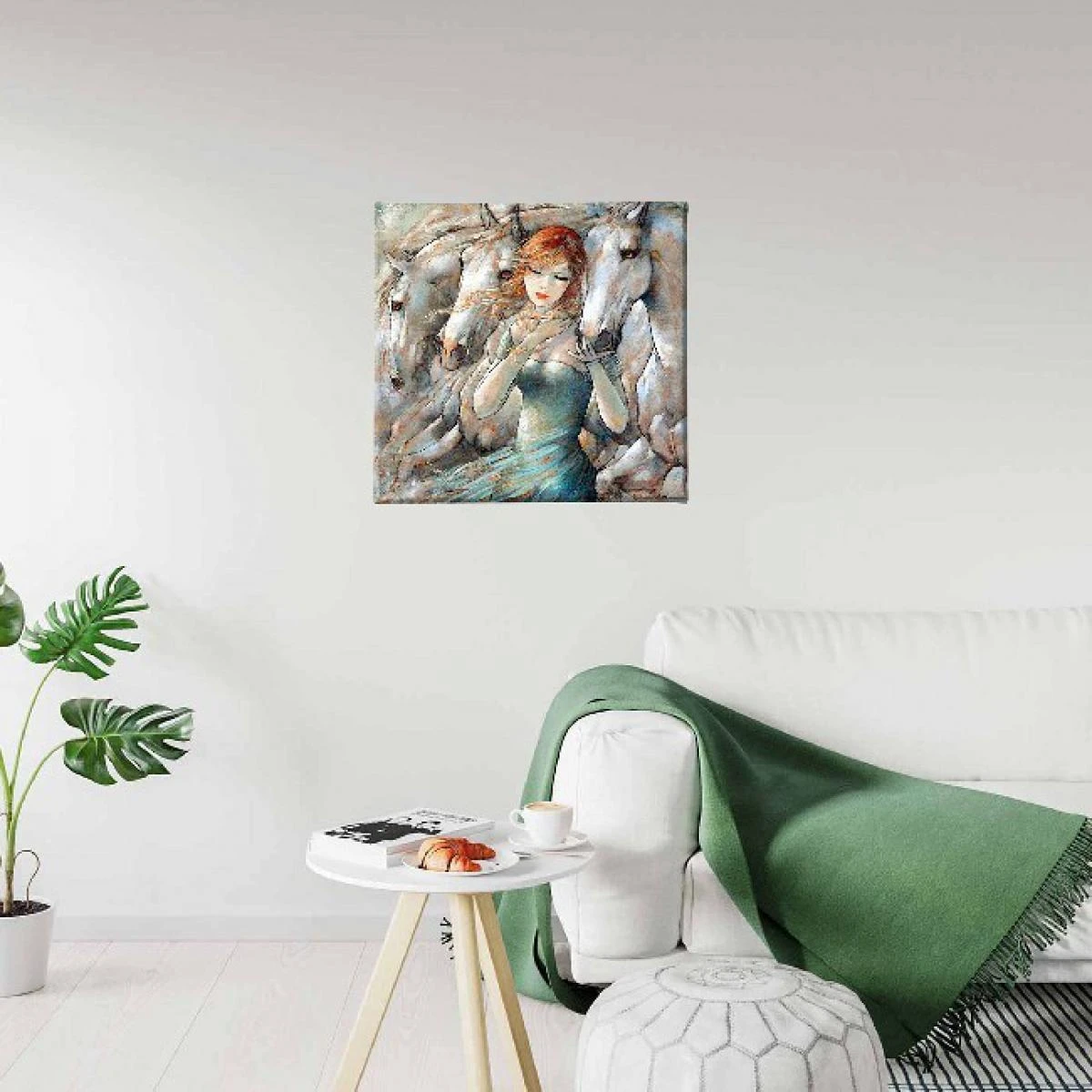 HOMEMANIA Tableau Chevaux - Art Et Graffiti - Pour Salon, Chambre -Mul... 2 HOMEMANIA Tableau Chevaux - Art Et Graffiti - Pour Salon, Chambre -Mul... – Image 2