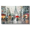 HOMEMANIA Tableau Eiffel Tours - Villes Et Paysages - Pour Salon, Cham...