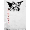 HOMEMANIA Tableau Inspirations Des Auteurs Banksy Ange - Décoration ...