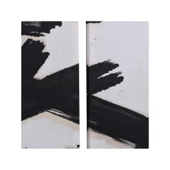 Vente-unique Toile Imprimée Diptyque Abstraite - L. 120 X H. 90 Cm - Châssis En B... -Dekliktableau Magasin impression sur toile ozio 12719462 34173458 1140x1140