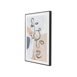 Vente-unique Toile Imprimée Encadrée En Bois Et Peinture Acrylique - 72 X 92 Cm -... -Dekliktableau Magasin impression sur toile tilia 12648106 33988330 1140x1140