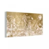 MuchoWow Impression Sur Verre Enfants - Jungle - Or Tableau Decoration Murale S...