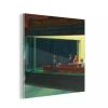 MuchoWow Impression Sur Verre Nighthawks - Edward Hopper Tableau Decoration Mur...