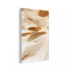 MuchoWow Impression Sur Verre Peinture - Peinture - Beige Tableau Decoration Mu...