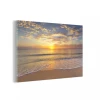 MuchoWow Impression Sur Verre Plage - Coucher De Soleil - Mer Tableau Decoratio...