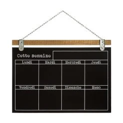 Atmosphera, Createur D'Interieur Mémo Semainier Ardoise