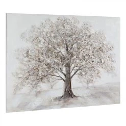 Dekliktableau Magasin 17 Zandiara Peinture Fait Main 120x90 Cm ARBRE DE VIE Multicolore