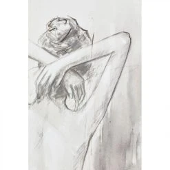 Zandiara Peinture Fait Main 70x100 Cm NUDA Gris -Dekliktableau Magasin peinture fait main 70x100 cm nuda gris 10219110 26340468 1140x1140