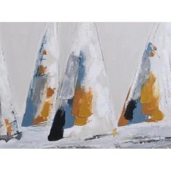 Vente-unique Tableau Acrylique Peint à La Main - L.120 X H. 60 Cm - Cadre En Pin -... -Dekliktableau Magasin peinture valmiera 13199044 35856988 1140x1140