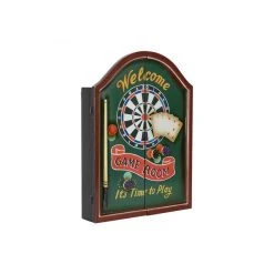 Vente-unique Jeu De Flechettes Et Plaque Decorative GAME ROOM -Dekliktableau Magasin plaque decorative 252087