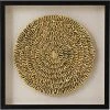 Karedesign Tableau 3D Chain Circle Doré 60x60cm Kare Design