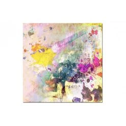 DECLIKTABLEAU Tableau Abstrait Ton Multicolore Maelo 50X50 Cm