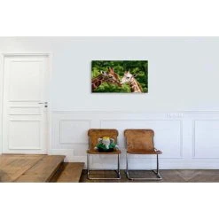 DECLIKTABLEAU Tableau Animaux Baisers De Girafes 80x55 -Dekliktableau Magasin tableau animaux baisers de girafes 80x55 design tableauanimauxbaisersdegirafes80x55 2 1140x1140 1
