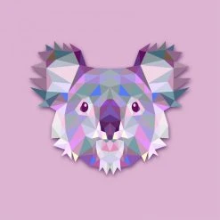 DECLIKTABLEAU Tableau Animaux Koala Violet 50X50 -Dekliktableau Magasin tableau animaux koala violet 50x50tableau animauxkoalaviolet50x50 1140x1140 1