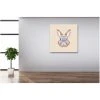 DECLIKTABLEAU Tableau Animaux Lapin 80X80