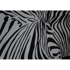 DECLIKTABLEAU Tableau Animaux Zèbre 80x55