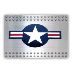 DECLIKTABLEAU Tableau Aviateur Plaque L.80 X H.55 Cm