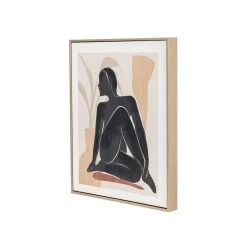 Vente-unique Toile Imprimée Encadrée En Bois Et Peinture Acrylique - 42 X 52 Cm -... -Dekliktableau Magasin tableau blunea 12505526 33415766 1140x1140