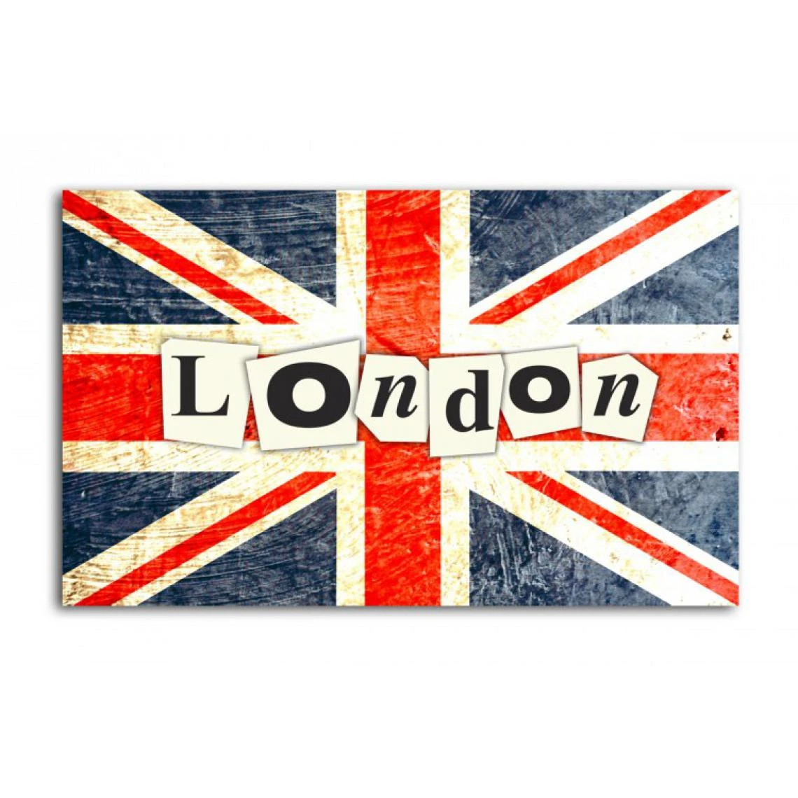 DECLIKTABLEAU Tableau British London Enigme L.55 X H.80 Cm 1 DECLIKTABLEAU Tableau British London Enigme L.55 X H.80 Cm