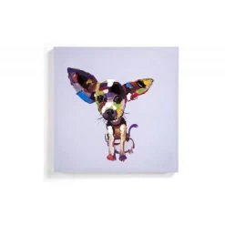 DECLIKTABLEAU Tableau Chien Pop 50 X 50 Chiwa