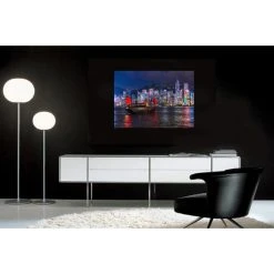 DECLIKTABLEAU Tableau Cities Hong Kong Boat 80x55 -Dekliktableau Magasin tableau cities hong kong boat 80x55 design tableaucitieshongkongboat80x55 2 1140x1140 1