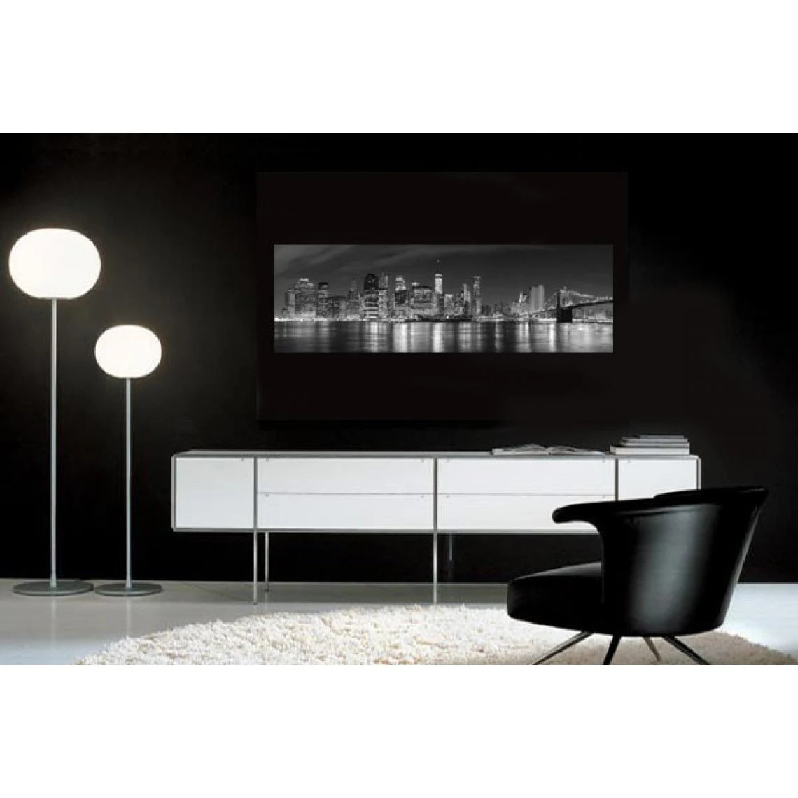 DECLIKTABLEAU Tableau Cities New York By Night 90x30 3 DECLIKTABLEAU Tableau Cities New York By Night 90x30 – Image 3