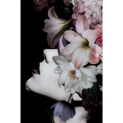 Karedesign Tableau En Verre Femme Fleurs Roses 80x120cm Kare Design -Dekliktableau Magasin tableau en verre femme fleurs roses 80x120cm kare design 9315711 24306681 1140x1140