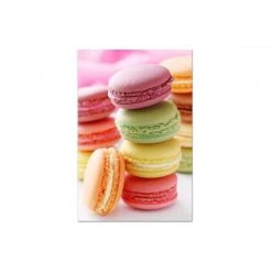 Dekliktableau Magasin 31 DECLIKTABLEAU Tableau Gourmand Pyramide De Macarons L.55 X H.80 Cm