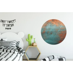 MuchoWow Tableau Imprimé Rond Métal - Rayures - Rouille Impression Sur Alumin... -Dekliktableau Magasin tableau imprime rond metal rayures rouille impression sur aluminium en rond 90x90 cm tableau decoration murale salon 12473118 33287590 1140x1140