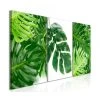 Artgeist Tableau - Palm Leaves (3 Parts) 120x60