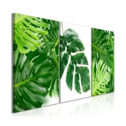 Artgeist Tableau - Palm Leaves (3 Parts) 120x60