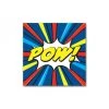 DECLIKTABLEAU Tableau Pop Art Multicolore Pow 60X60 Cm