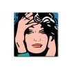 DECLIKTABLEAU Tableau Pop Art Woman 60X60 Cm