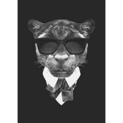 DECLIKTABLEAU Tableau Puma Cool Portraits L.55 X H.80 Cm