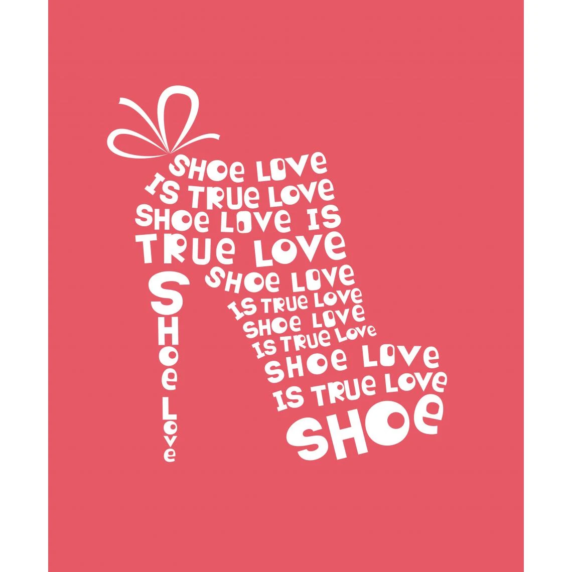 DECLIKTABLEAU Tableau Quotes Escarpin Love 60x60 1 DECLIKTABLEAU Tableau Quotes Escarpin Love 60x60